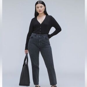 Everlane Curvy’s 90 cheeky Jean 100% cotton